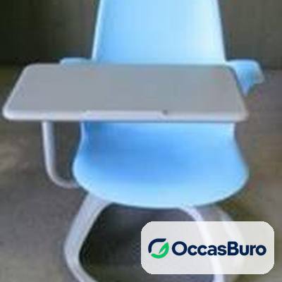 Chaise Steelcase Node à tablette écritoire et base mobile – reconditionnée